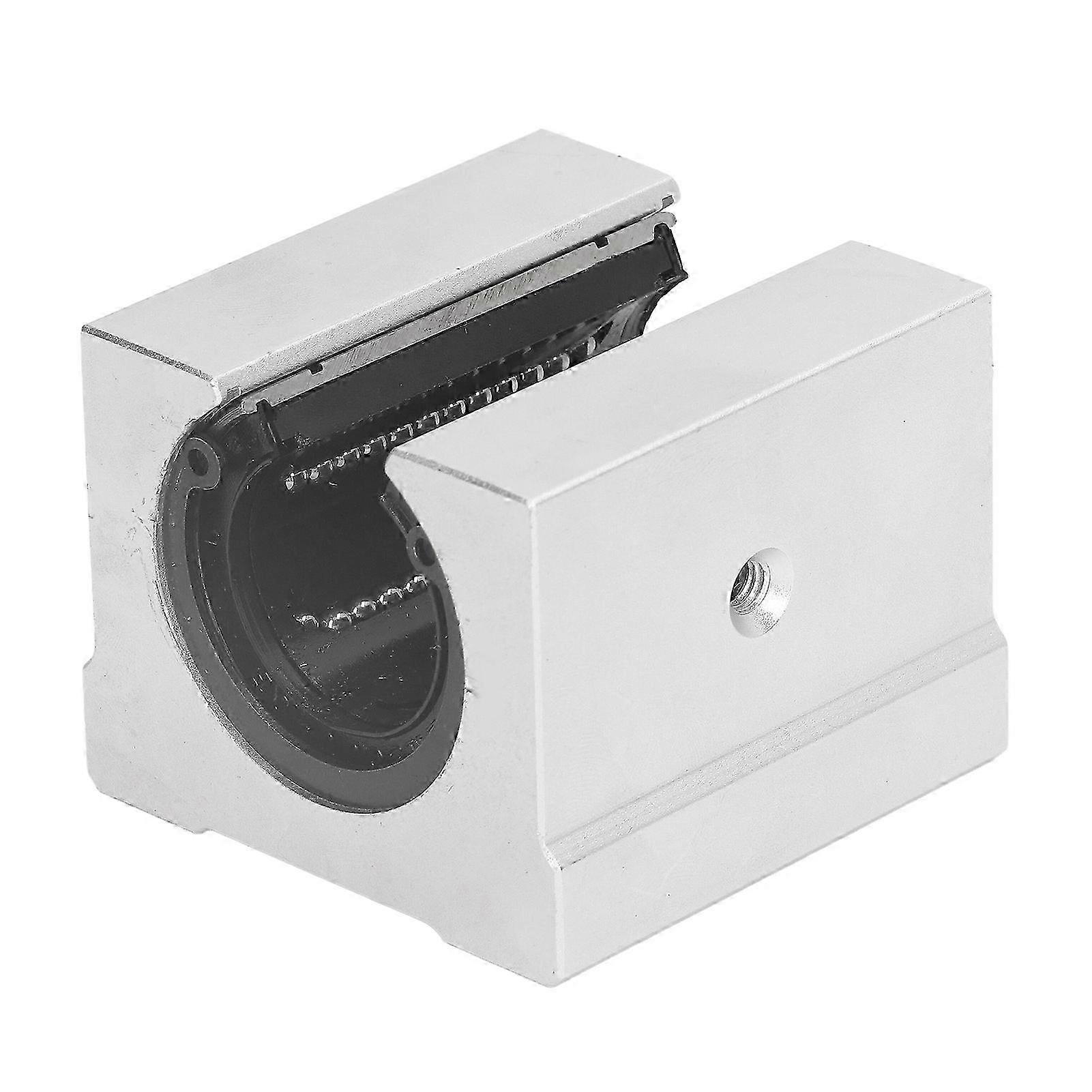 SBR30UU Linearer Schiebeblock Aluminiumlegierung Geringe Reibung Geräuscharmer Lagergleitblock Ersatz für CNC-Maschine