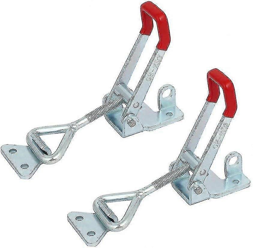 2pcs Metall Hebel Latch Latch Latch Box Latch Cap Lock 4003 300kg / 661lbs Haltekapazität Latch Aber
