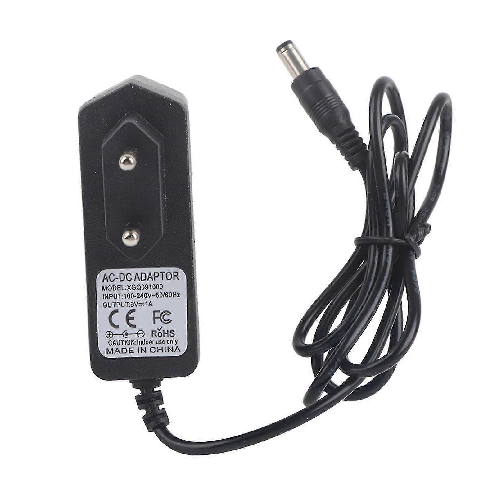 Universal 9V AC/DC Power Adapter for Electric Guitar Single Effector 100240V (EU plug)