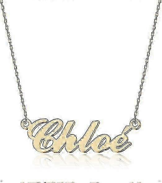 Personalized name necklace