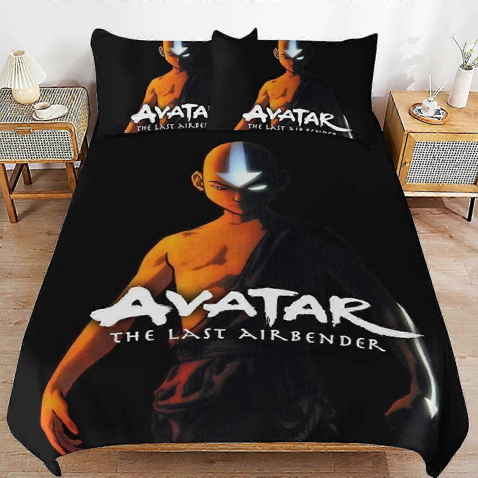 b258 Lençóis 3 Peças Avatar Avatar O Conjunto de Cama de 3 Peças 1 Capa de Colcha e 2 Fronhas Lençóis gb258