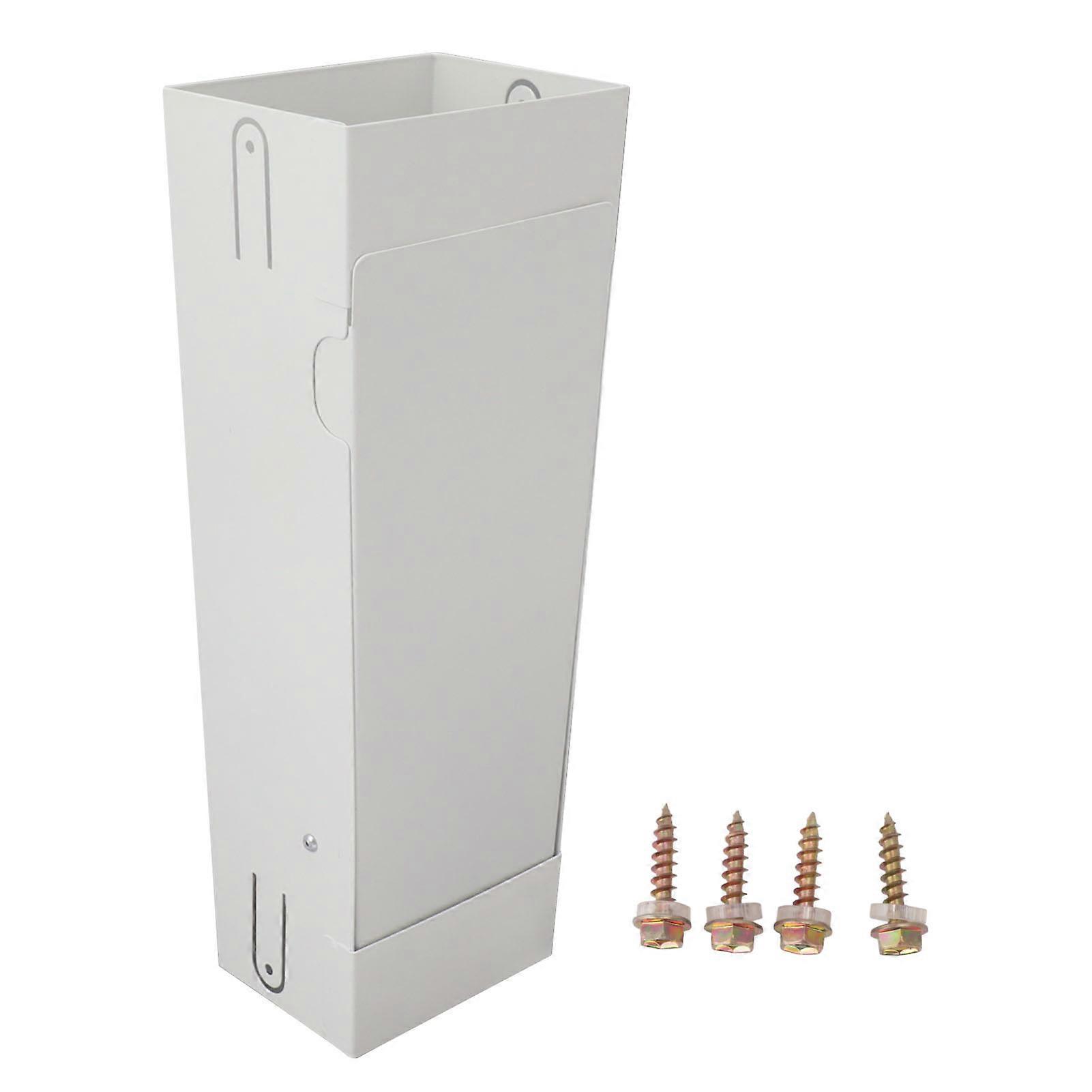 Rainwater Collection System 3x4in Downspout Water Diverter Connector System for Lawn Garden