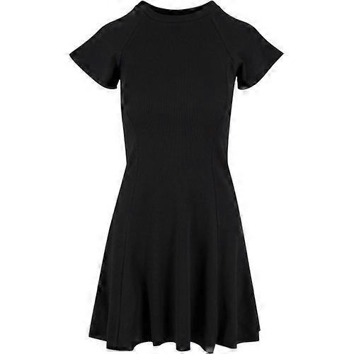 Urban Classics Geribbelde Skater Jurk voor Dames/Dames