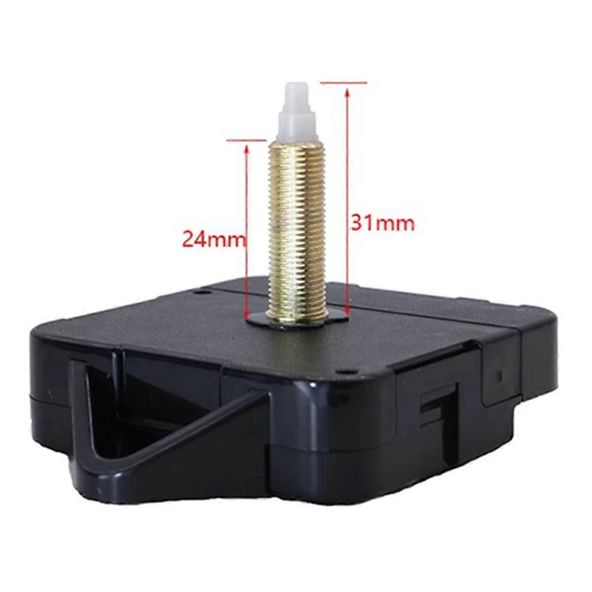 10Pcs 31MM Long Shaft DIY Quartz Clock Movement Mechanism Hands Kit