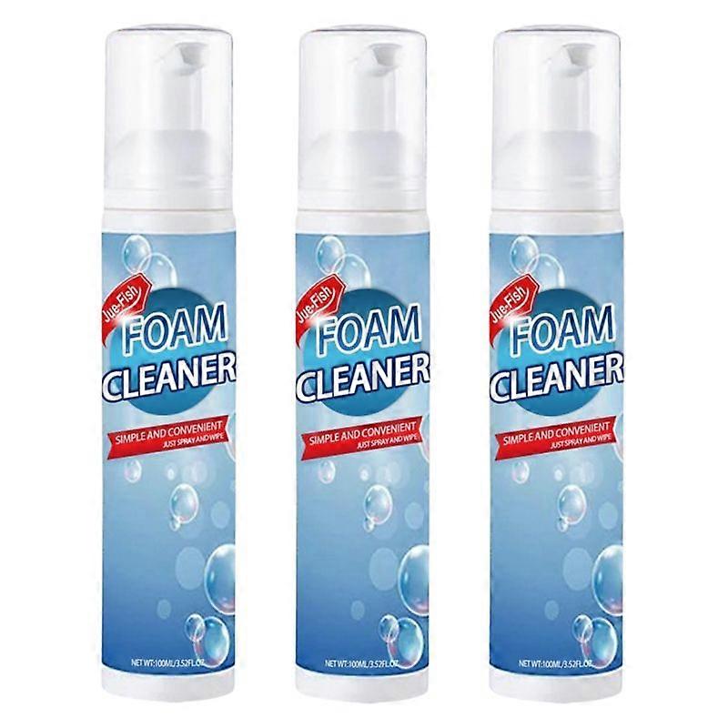 3Pcs Küche Schweröl Fleck Schaum Reiniger Mehrzweck Reinigung Küchenutensilien Öl Fleck Herd Dunstabzugshaube Fleck