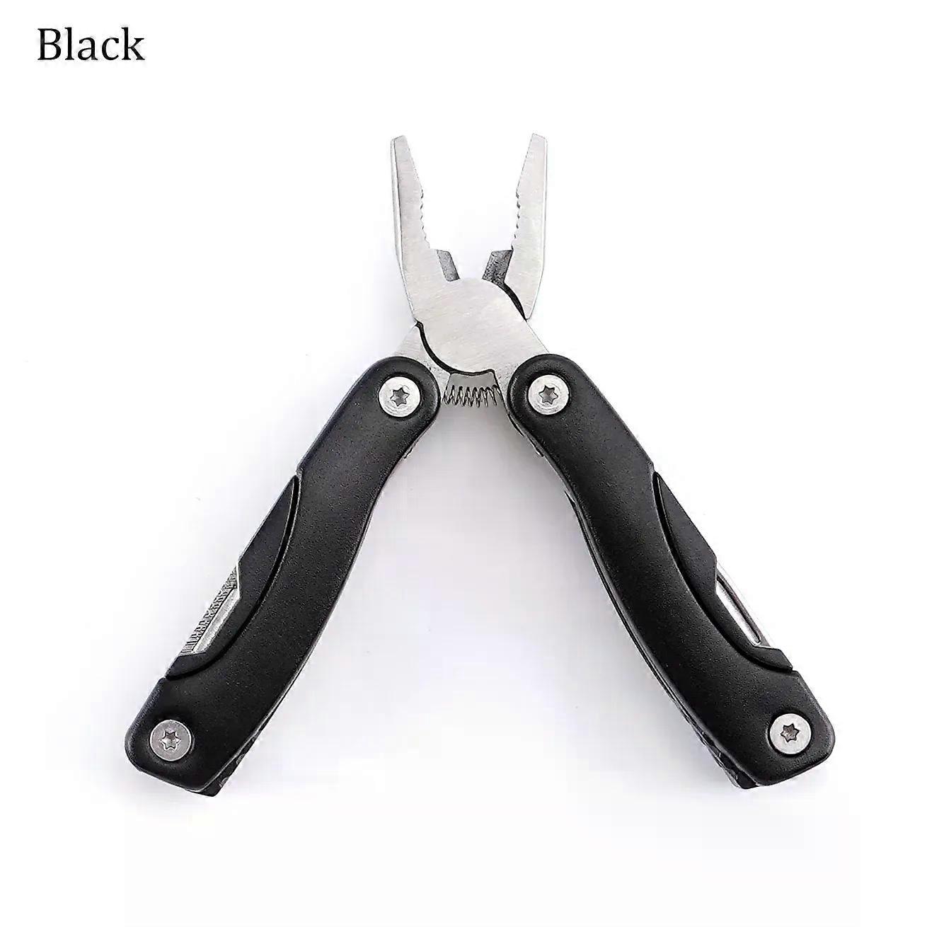 Stainless Steel Folding Pliers Multifunctional Combination Tool Pliers Outdoor Camping Multi-Purpose Pliers Hand Tool