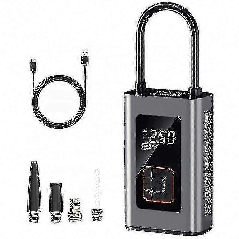 Tire inflator portable air compressor, electric air pump for car tire inflator