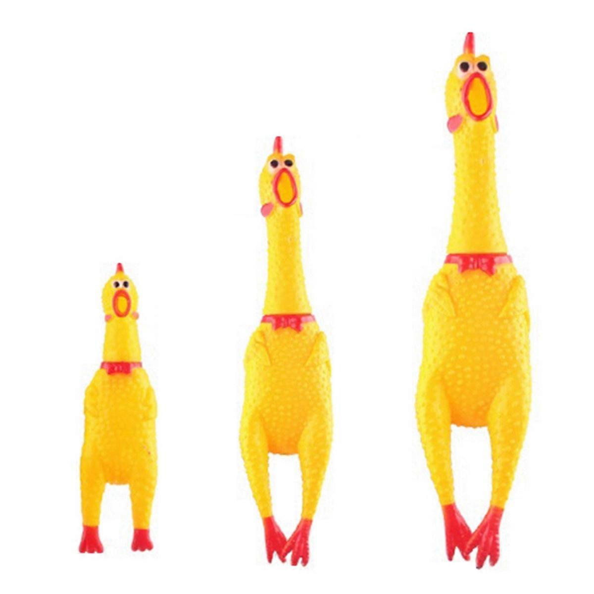 New Pet Dog Squeak Toy Scream Chicken Squeeze Dog Chew Toy