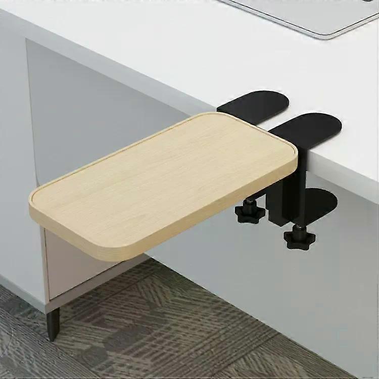 Rotatable Arm Computer Desk-Adjustable Height & Space-Saving Design