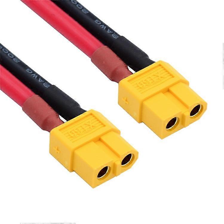 PW-052-FF XT60 0.5m Power Cable Female to Female 12AWG Extension Cord Connector for RC Battery Power Station
