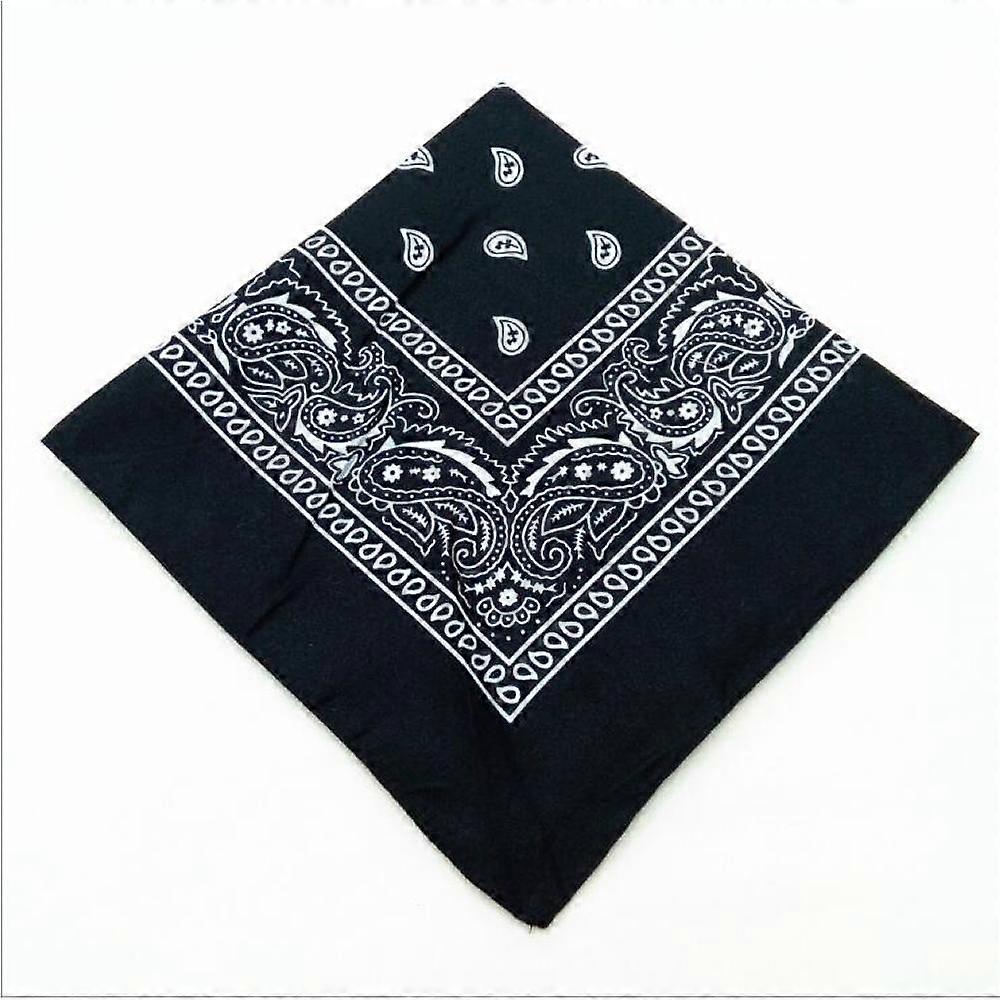 Black 55cm cashew turban