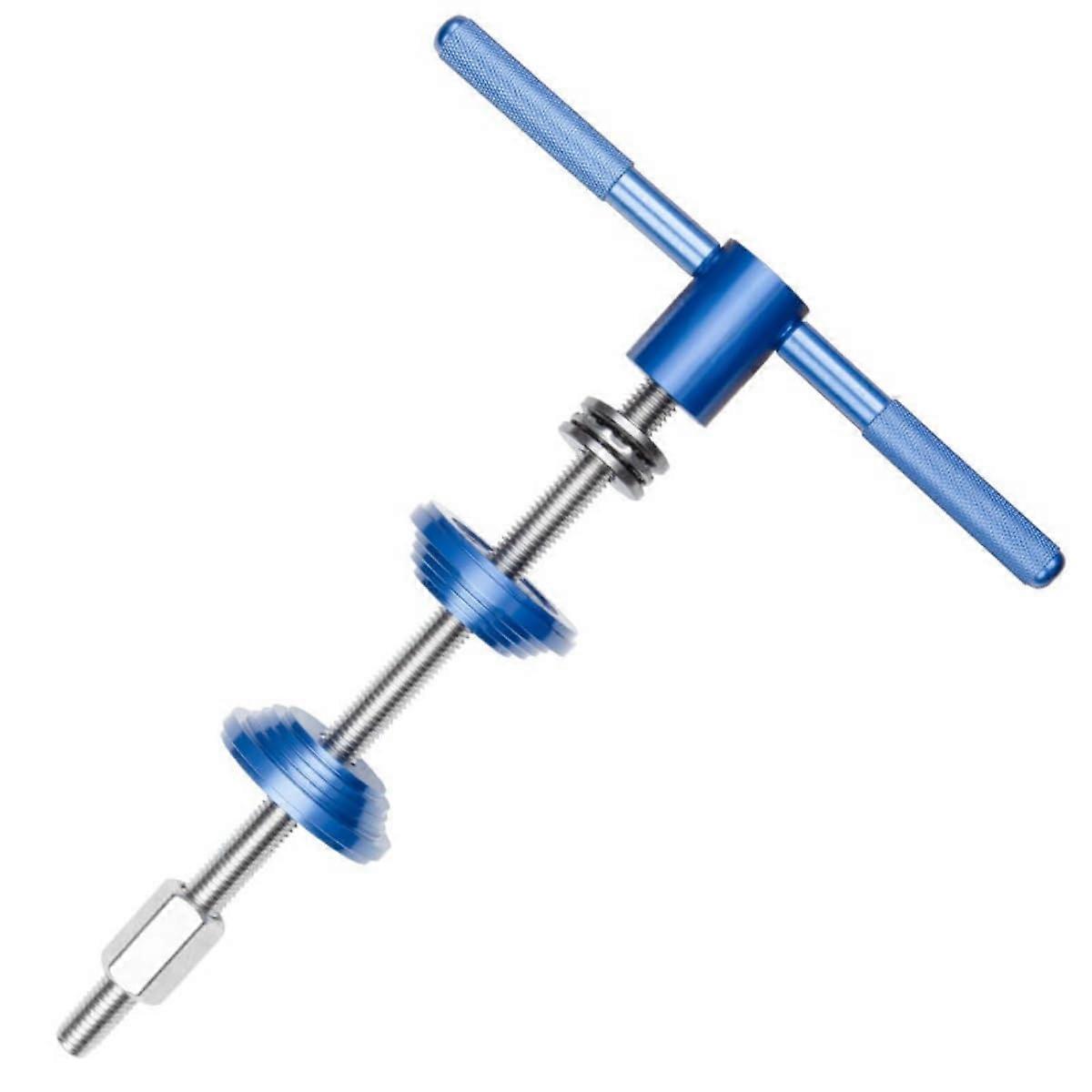 Bicycle Headset Press Tool for Bottom Bracket Installation, Compatible with 1-1/8 Inch and 1-1/2 Inch Models, Durable Steel