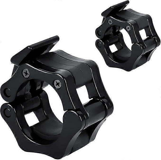 Barbell Clamp 2 Pack Barbell Clamp Ring Quick Release Ring Barbell Dumbbell Weight Lifting Lock for Gym