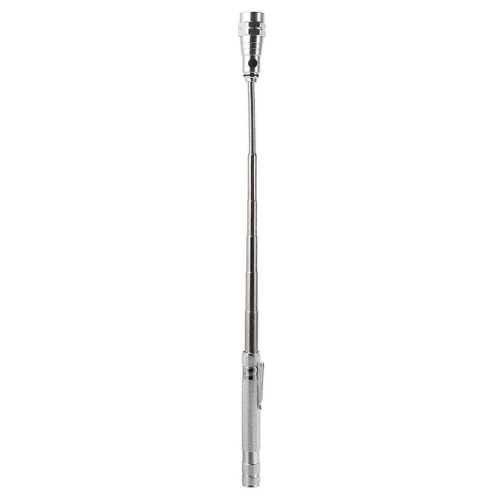Magnetic Pickup Tool with LED Light Telescopic Magnet Flashlight Unique Gadget
