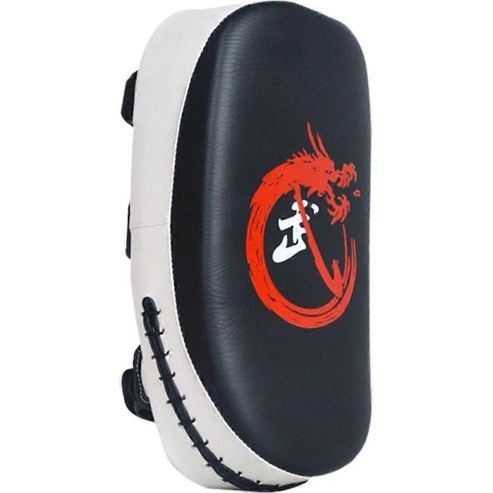 Taekwondo Kick Pads for Boxing and Karate, PU Leather Muay Thai MMA Punch Mitts, Kicking Shield Training Equipment