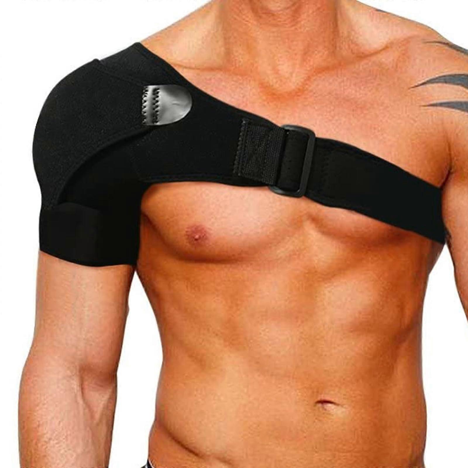 Shoulder Brace Arm Sling 2-Pack for Rotator Cuff Support, Pain Relief, Adjustable Compression Sleeve, Universal Size