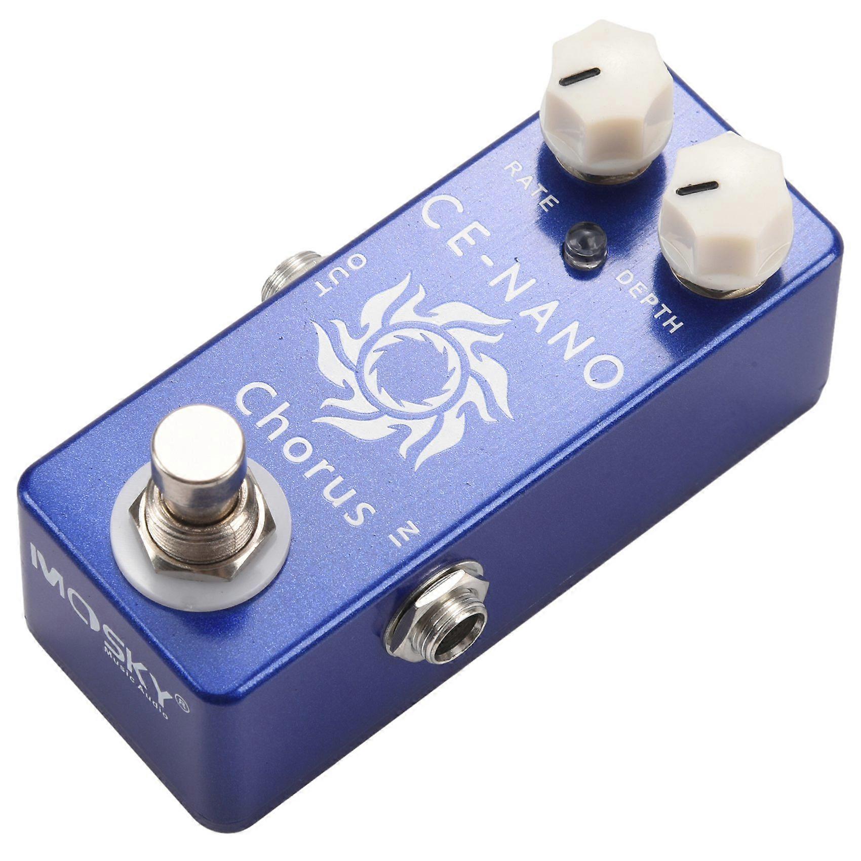 CE- Guitar Chorus Effect Pedal Full Metal Shell