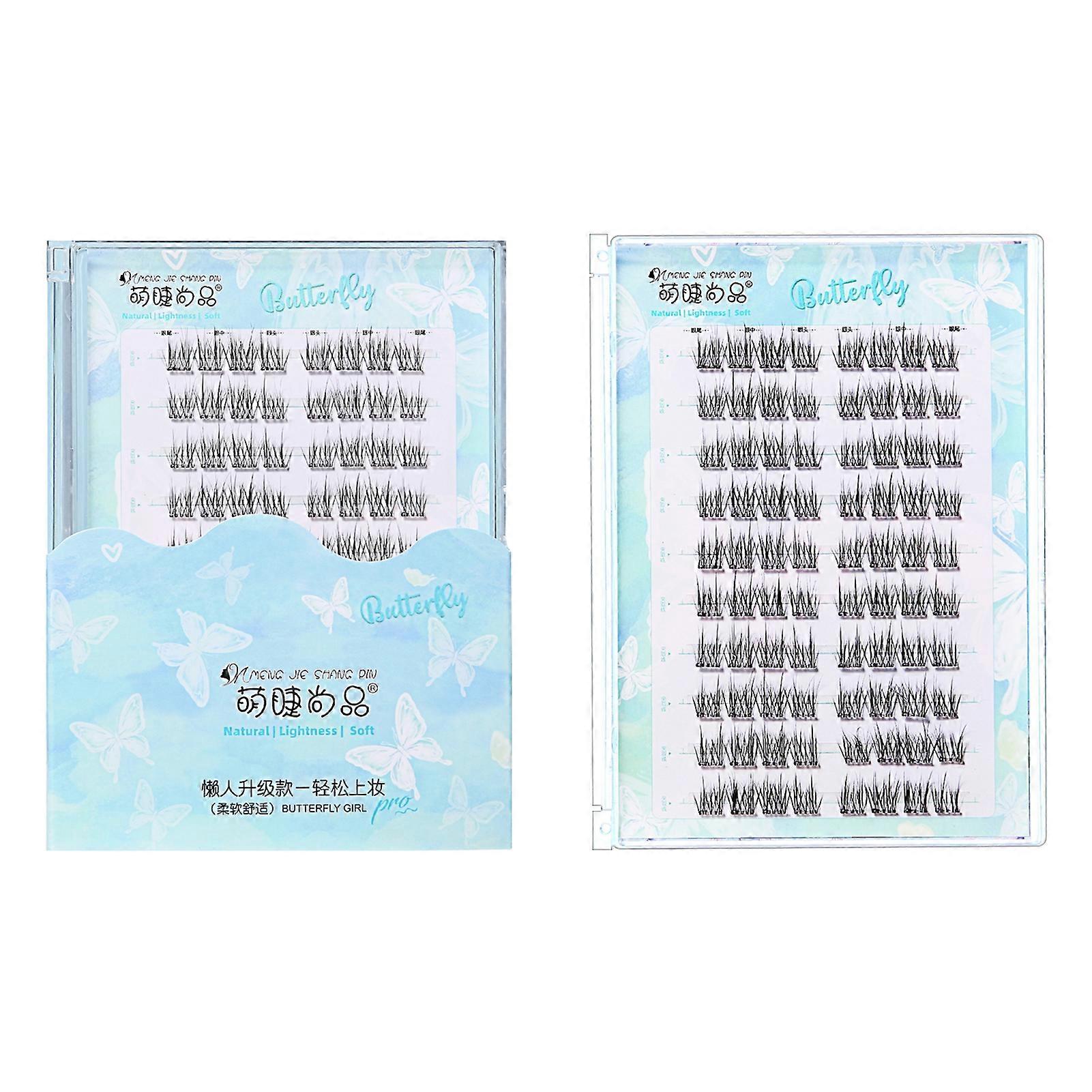 Self Adhesive Lash Clusters Eyelashes Glue-free Realistic False Eyelashes
