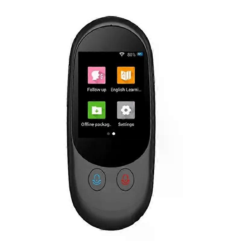 con F1A Portable Smart Voice Translator 119 Languages Real Time Traductor Speaker Inteligente Translation Device For Traval