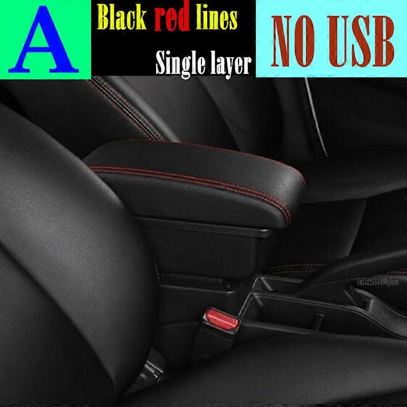 For caddy armrest with storage box upgrade parts armrest box for car armrest with storage center storage box car accessories interior with USB