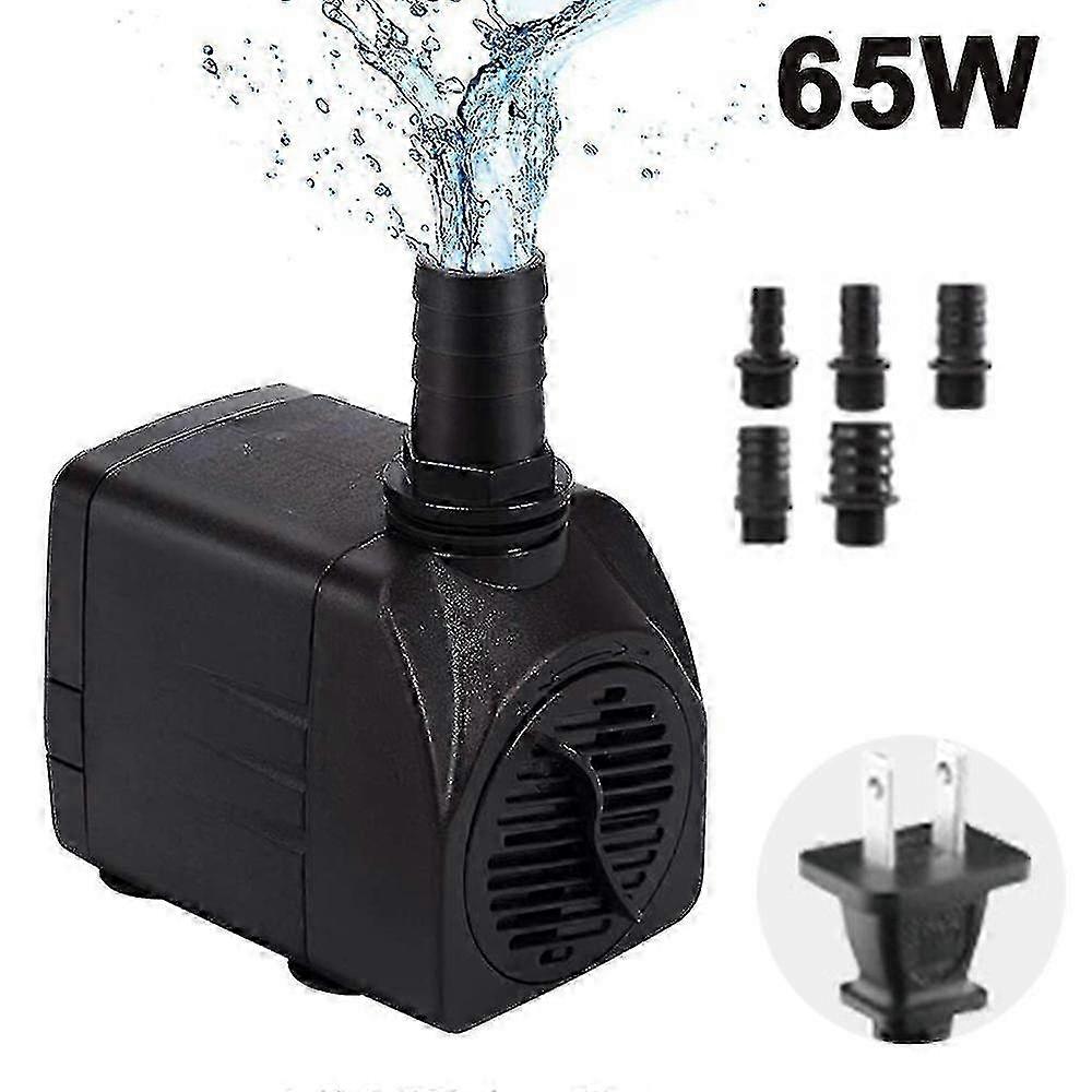 Submersible Pump with Fountain Pump - 5ft Power Cord Included