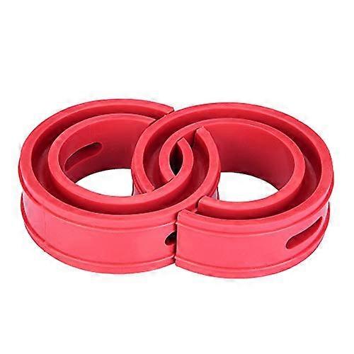 Shock Absorber, 2pc TPE Car Shock Absorber Buffer Reduce Noise Spring Bumper Cushion Type AF, Red(E)