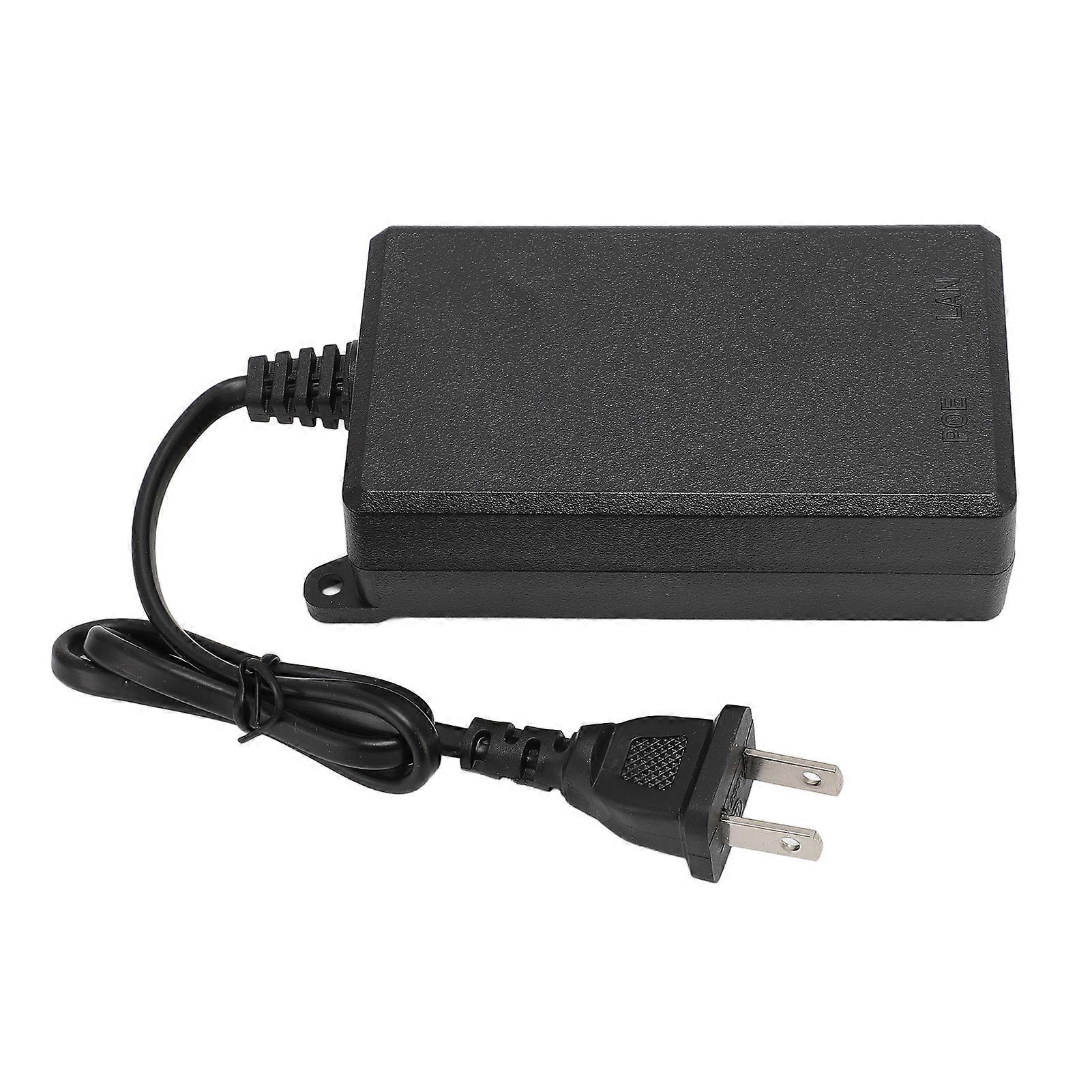 Plug and Play PoE Injector Adapter - 100Mbps, Safe, Efficient Power and Data Transmission