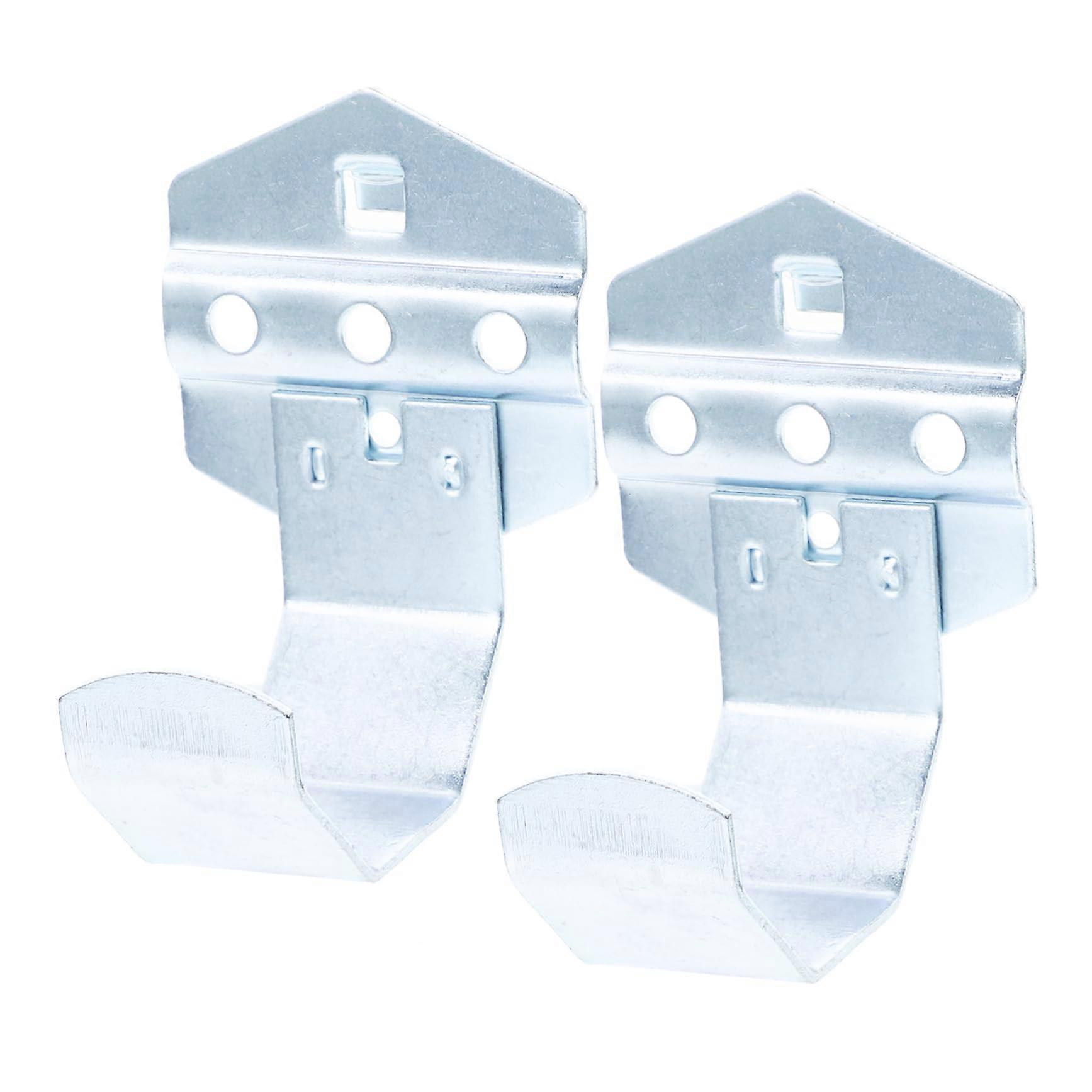 Garage Pegboard Hooks 2pcs Heavy Duty Tool Storage Hangers for 1/4 Inch Pegboard Compatible with Workshop Organization