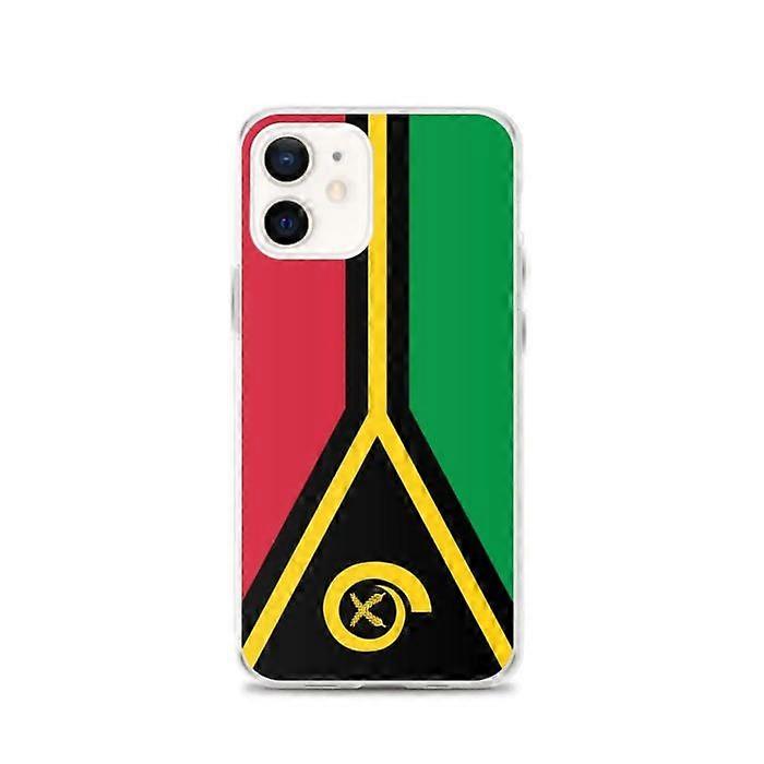 Vanuatu Flag Phone Case - iPhone 12