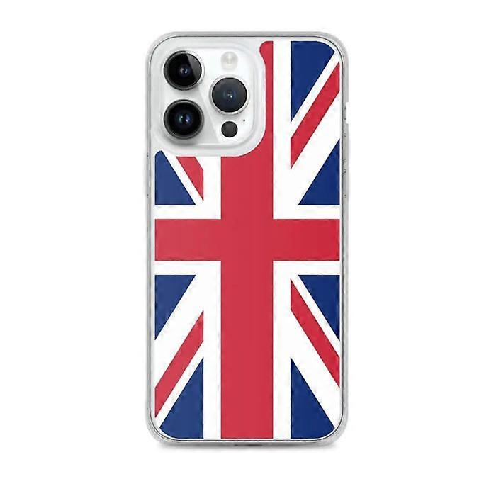 iPhone Case - United Kingdom Flag - iPhone 14 Pro Max - Flexible - Multicolor - Unique Design