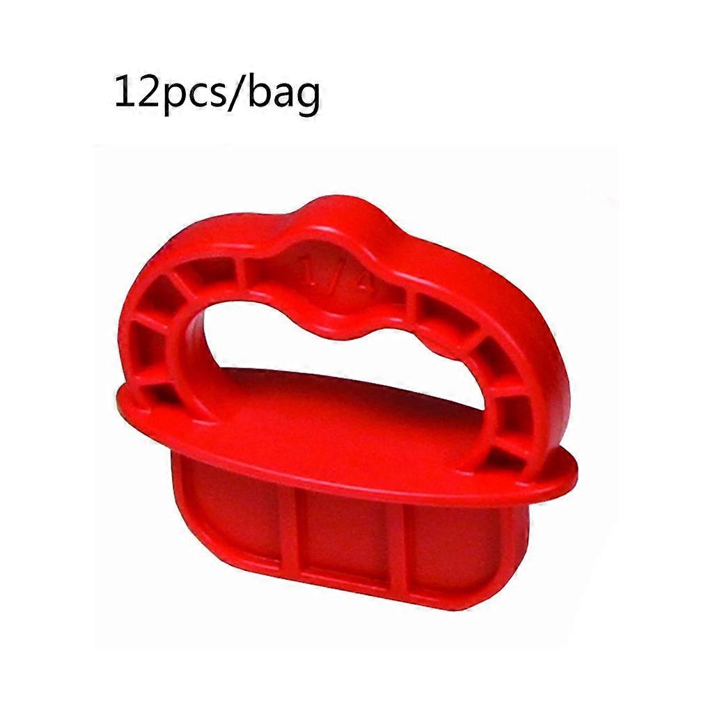 12pcs Deck Jig Spacer Rings Marking Home Durable Distance Measure 1/4" Spacing DIY Tools