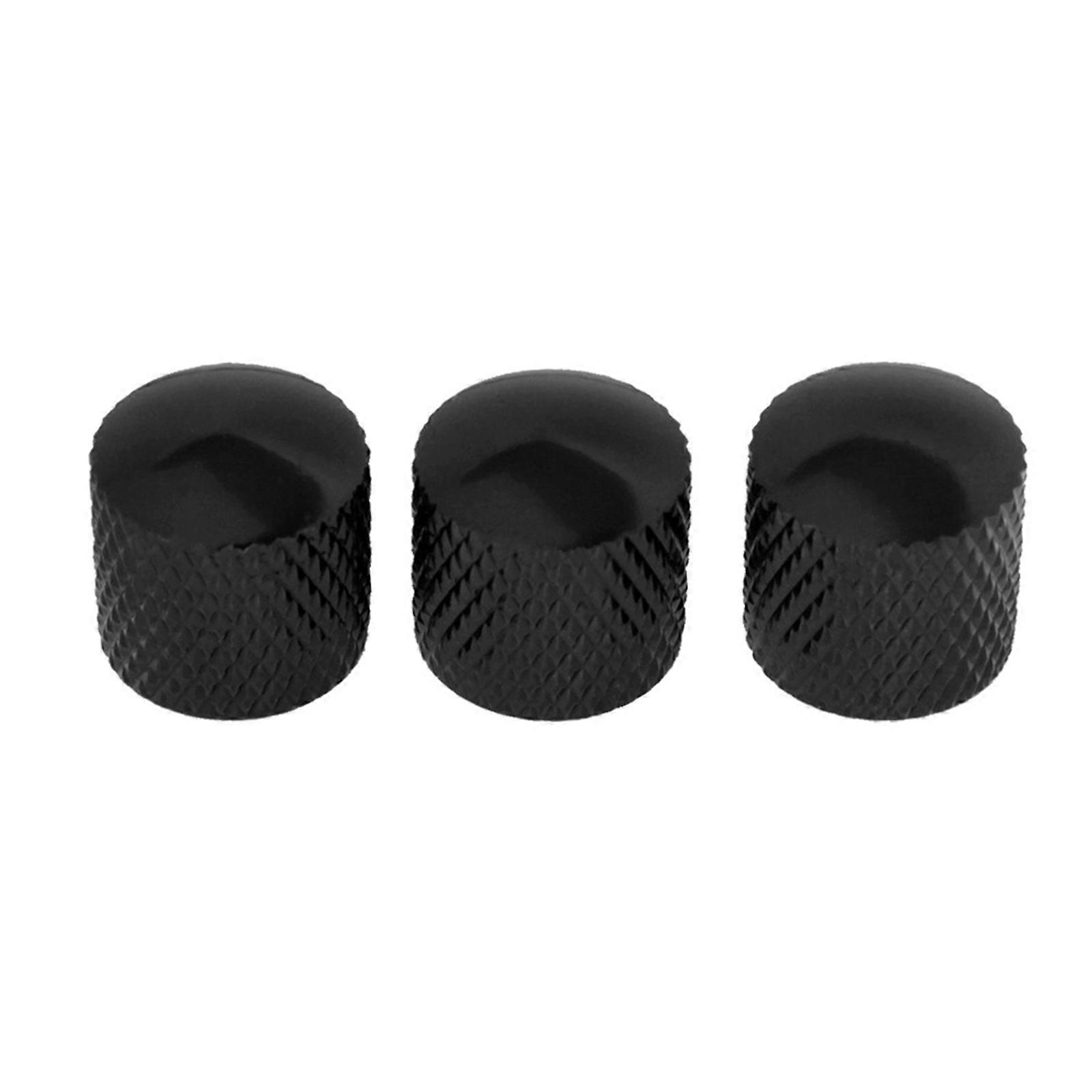 3Pcs E-Gitarre Tops Hut Knöpfe Speed Volume Tone AMP Effekt Pedal Control Regler Gitarren Effekt Pedal Control Regler