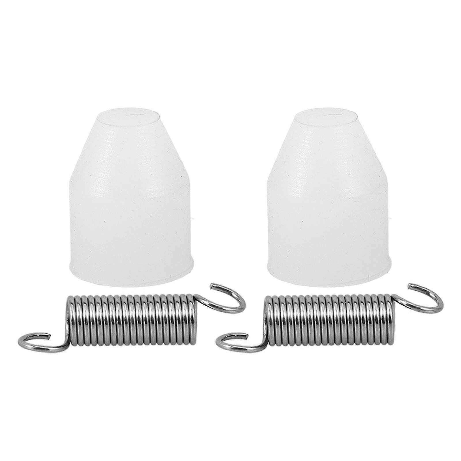 1 Satz Edelstahl Trichterfeder für Oktopusbälle Maker Pancake Batter Dispenser Feder Silikon Stopper Kit