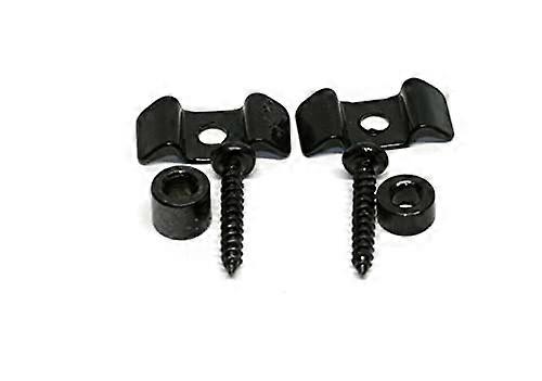Guitar Parts for Brio VintageStyle for Fender String Guides (2) Black