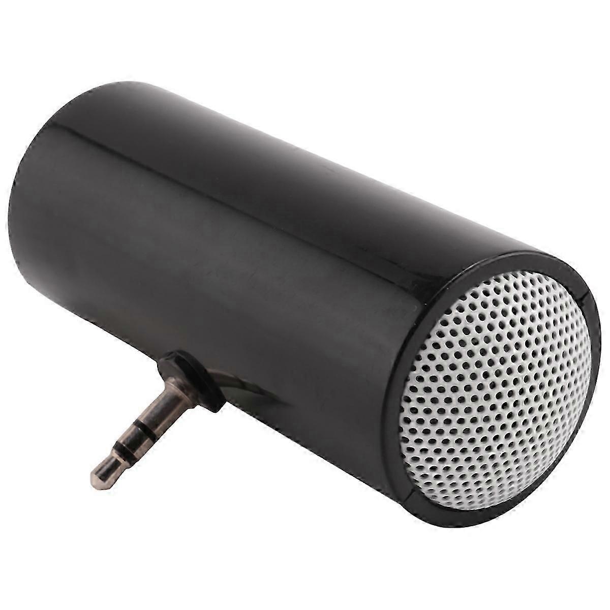 3.5mm Stereo Mini Speaker Amplifier for Mobile Phone Tablet PC-Black