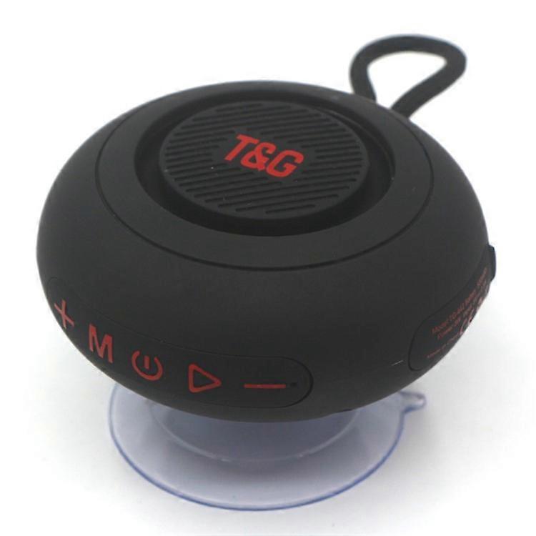 T&G TG442 Bathroom Waterproof Suction Cup Bluetooth-Compatible Speaker Portable TWS Wireless Audio Player Support TF Card