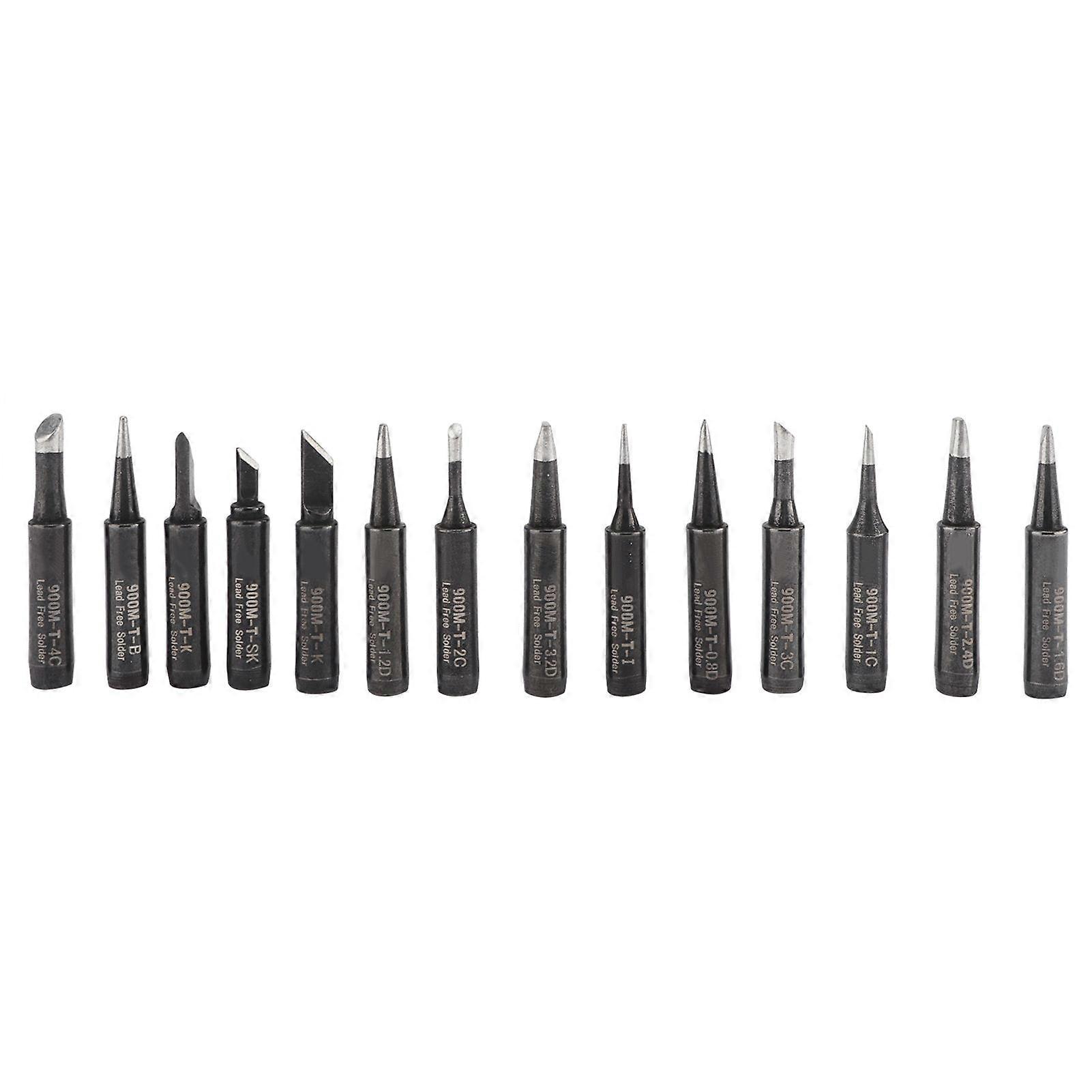 High quality  Black King Kong 14pcs pointed soldering iron tip external heating