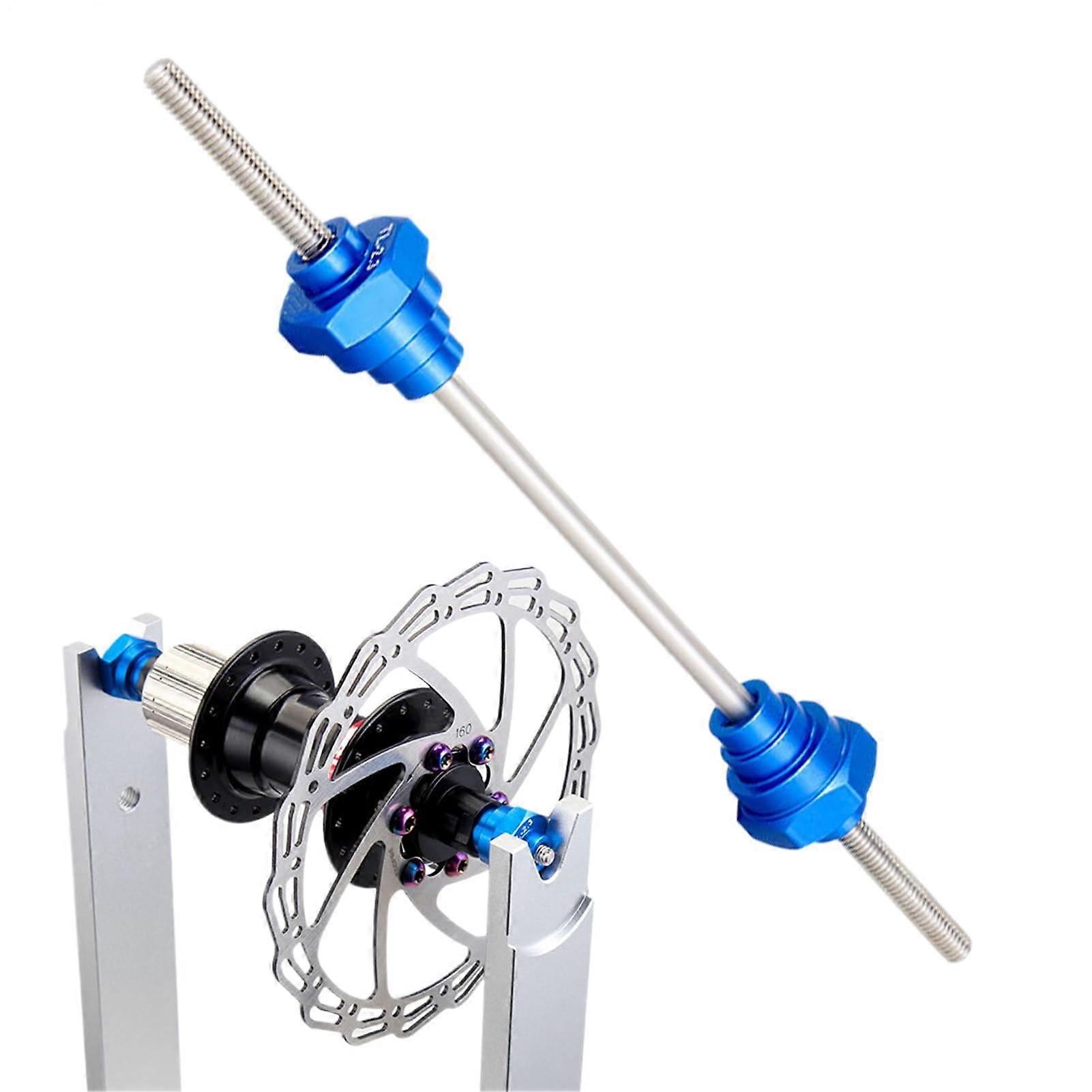 Wheel Truing Stand, Generic Thru Axle Adapter, 7.87 x 0.2 Inch, Precision Cycling Maintenance Tool For Beginners