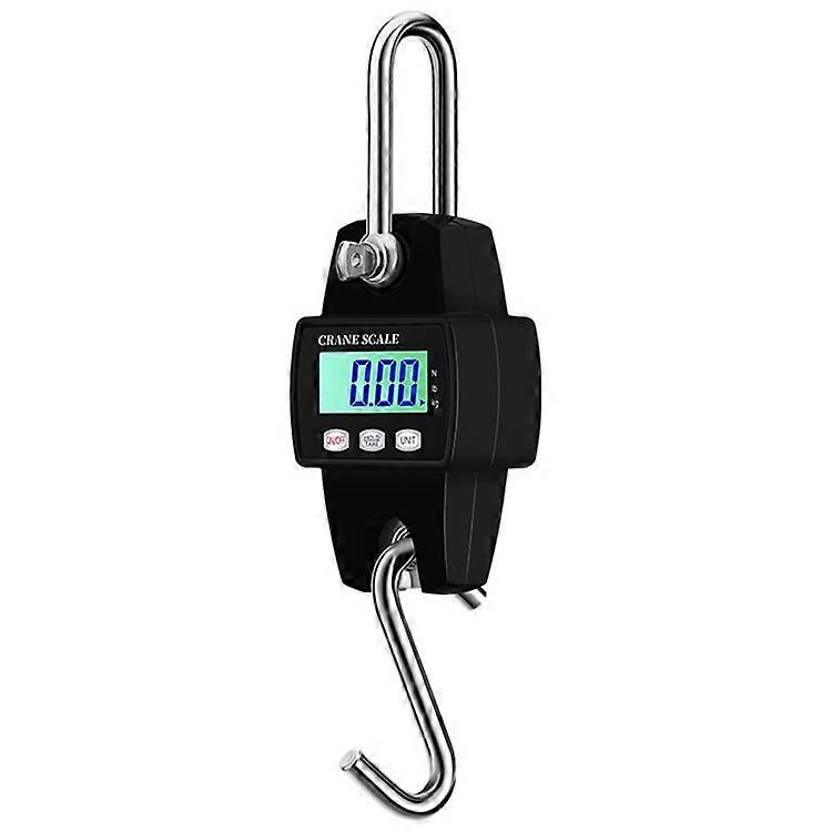 OCS-L 300kg Portable Digital Hanging Scale LCD Display Electronic Crane Scale Mini Hook Scale