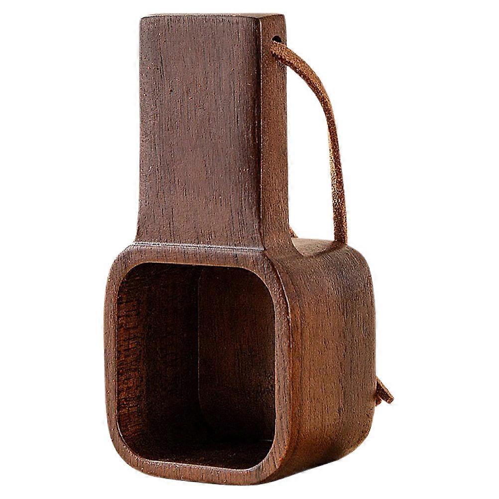 Wood Measuring Tablespoon, Functional Design for Stirring Drinks and Measuring Ingredients