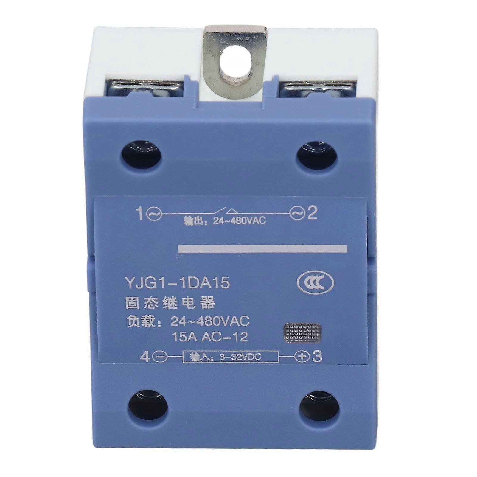 High quality  YJG1-1DA15 single-phase solid-state relay DC-AC input D...