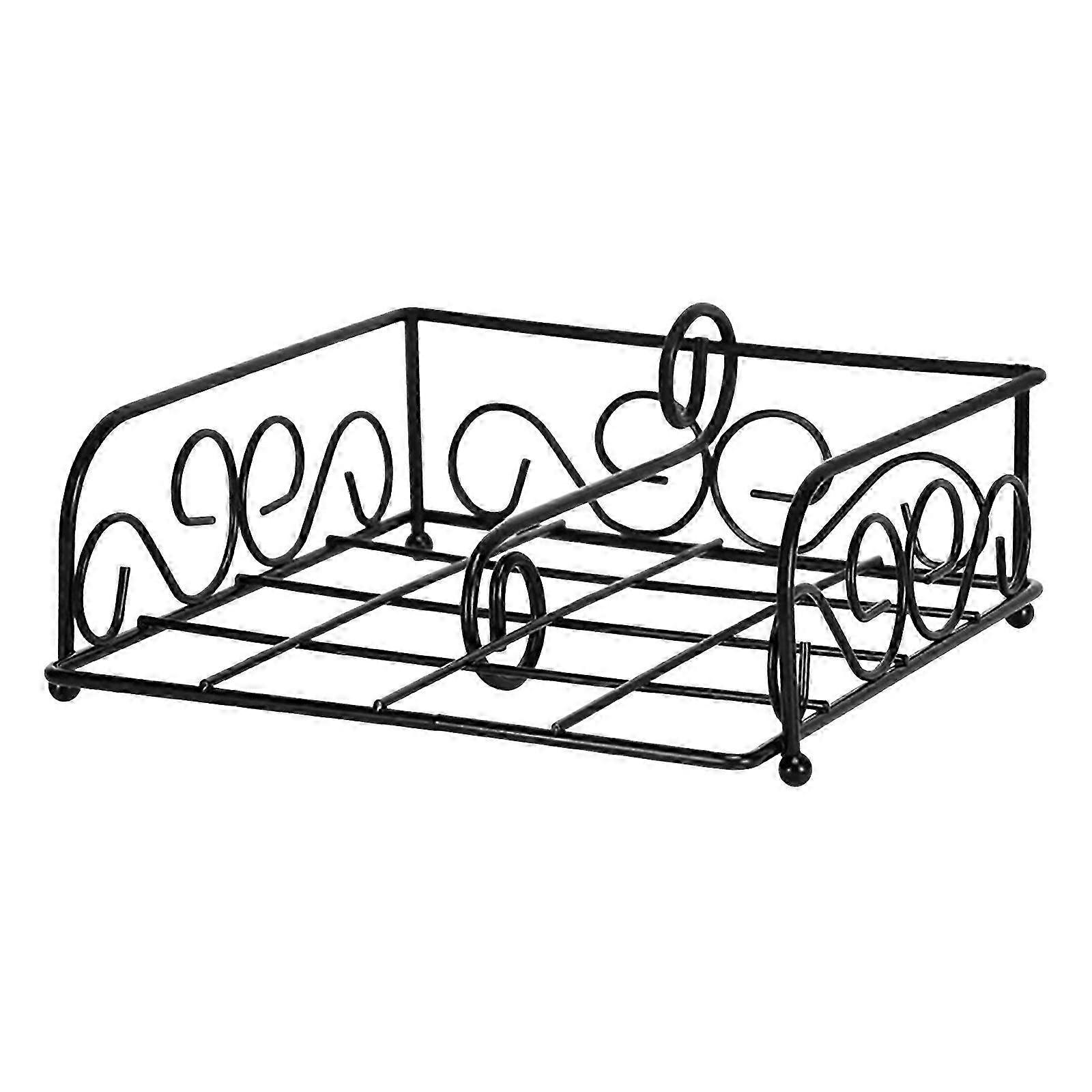 2025 Elegant Dining Table Napkin Holder, Iron Material