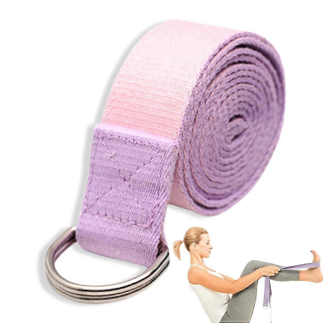 Stretch Band 1.8 m Flexible Exercise Band with Loops for Mobility Yoga Holistic Training Skin-Friendly Material