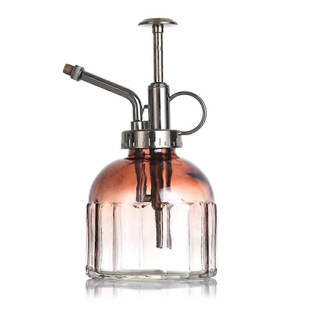 watering bottle with vintage color gradient, glass jug, garden scattering Ref: 4845
