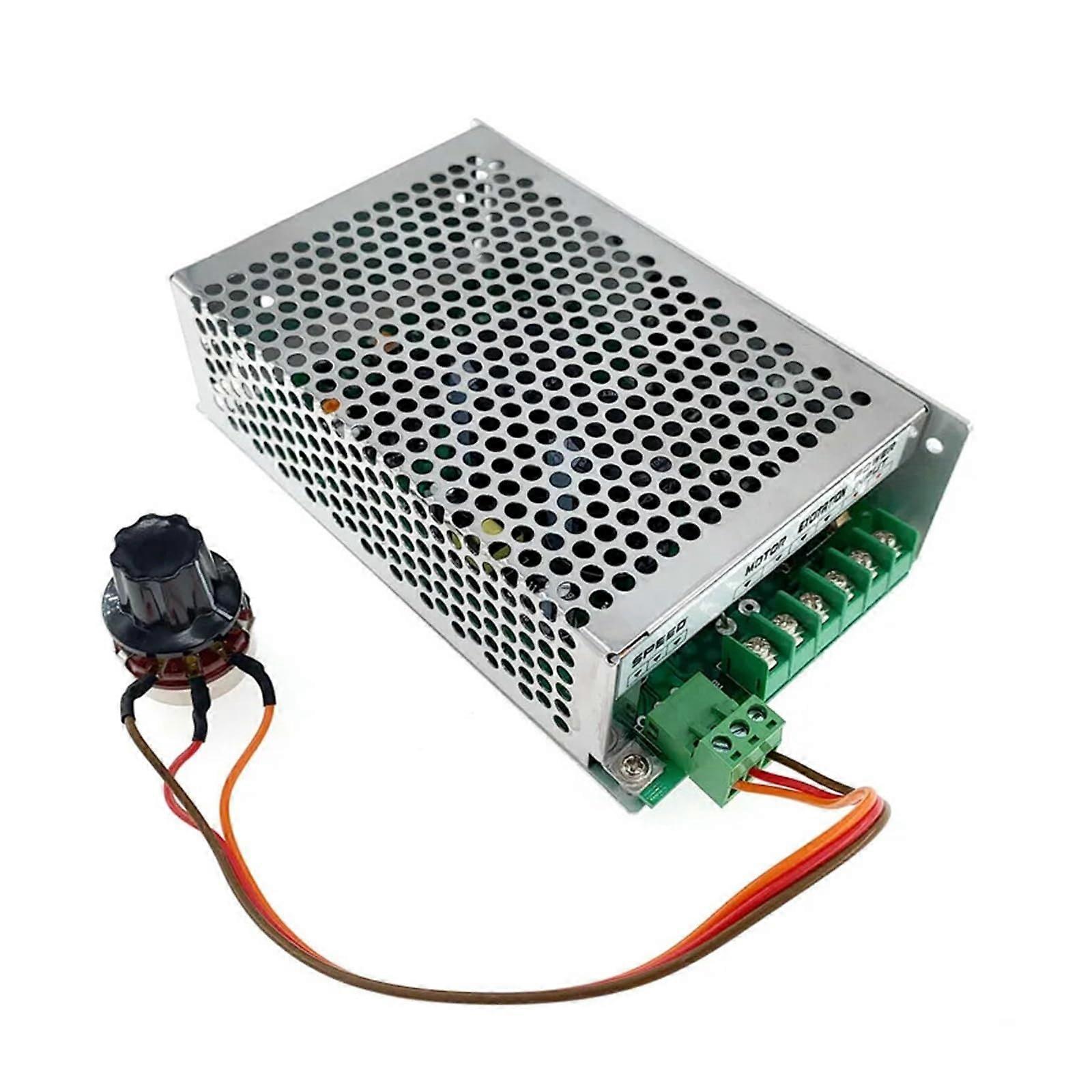 110V220VAC WK822 8A Speed Regulator PWM DC Motor Control Power Supply Suitable for DC Spindle Motor Input Speed Controller