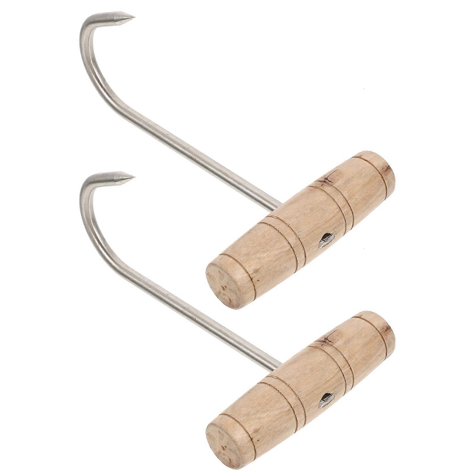 Versatile Butcher Hooks,Excellent for Meat Processing,Not Easy to Deform Over Time
