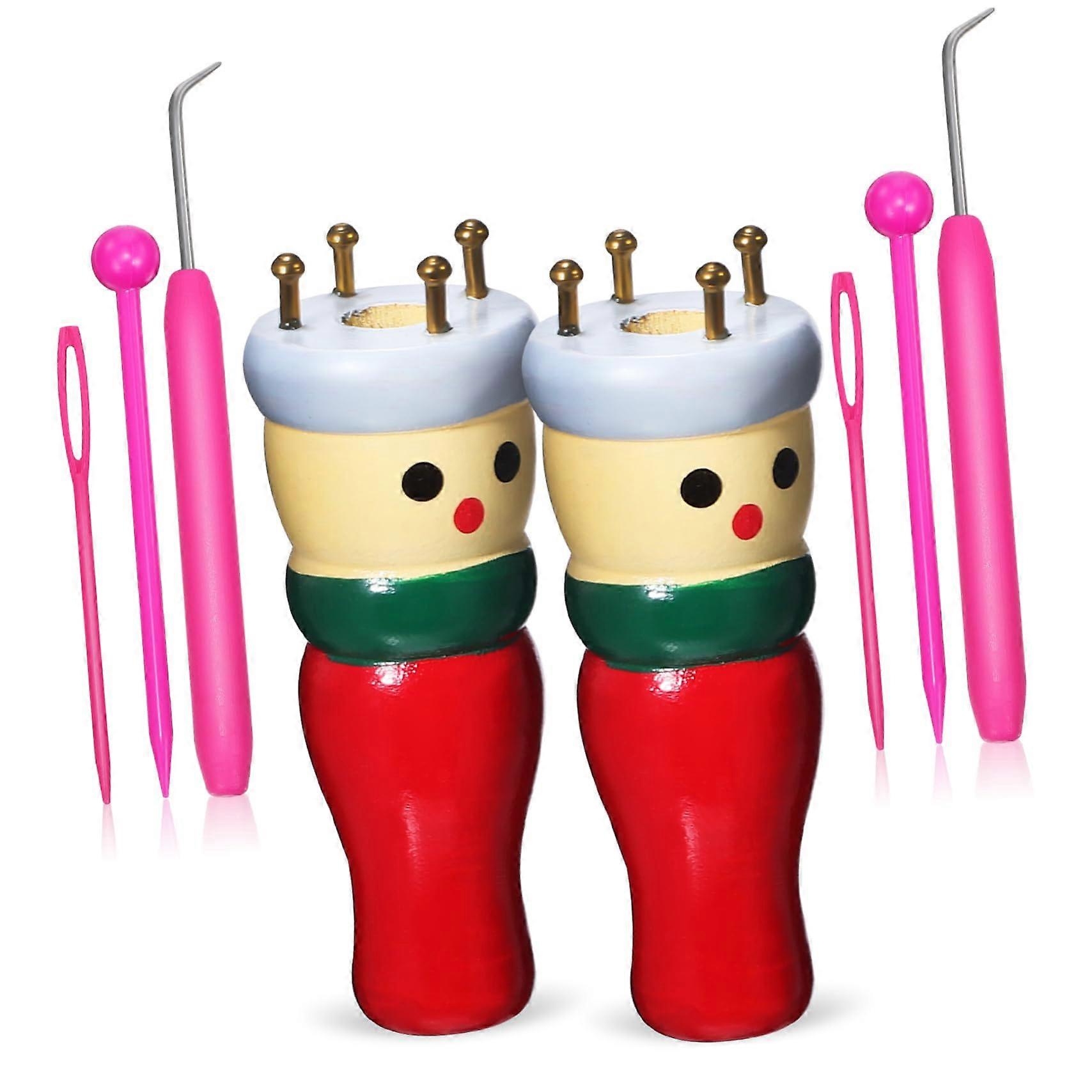 knitting loom hook knitting set girl knitting toy make yourself