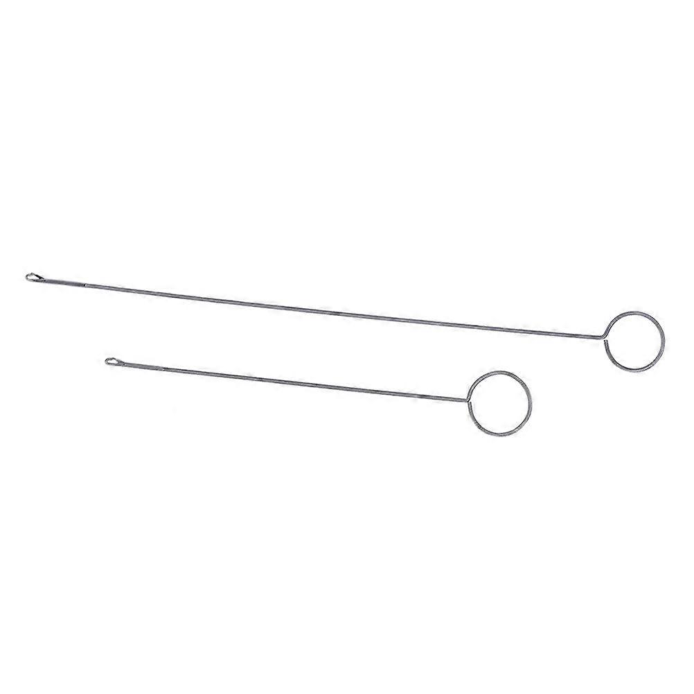 2pcs Turner Hook Sewing Tool, Crochet Hooks for Bias Tubing Turning, DIY Craft Accessories for Fabric Pulling and Home Sewing