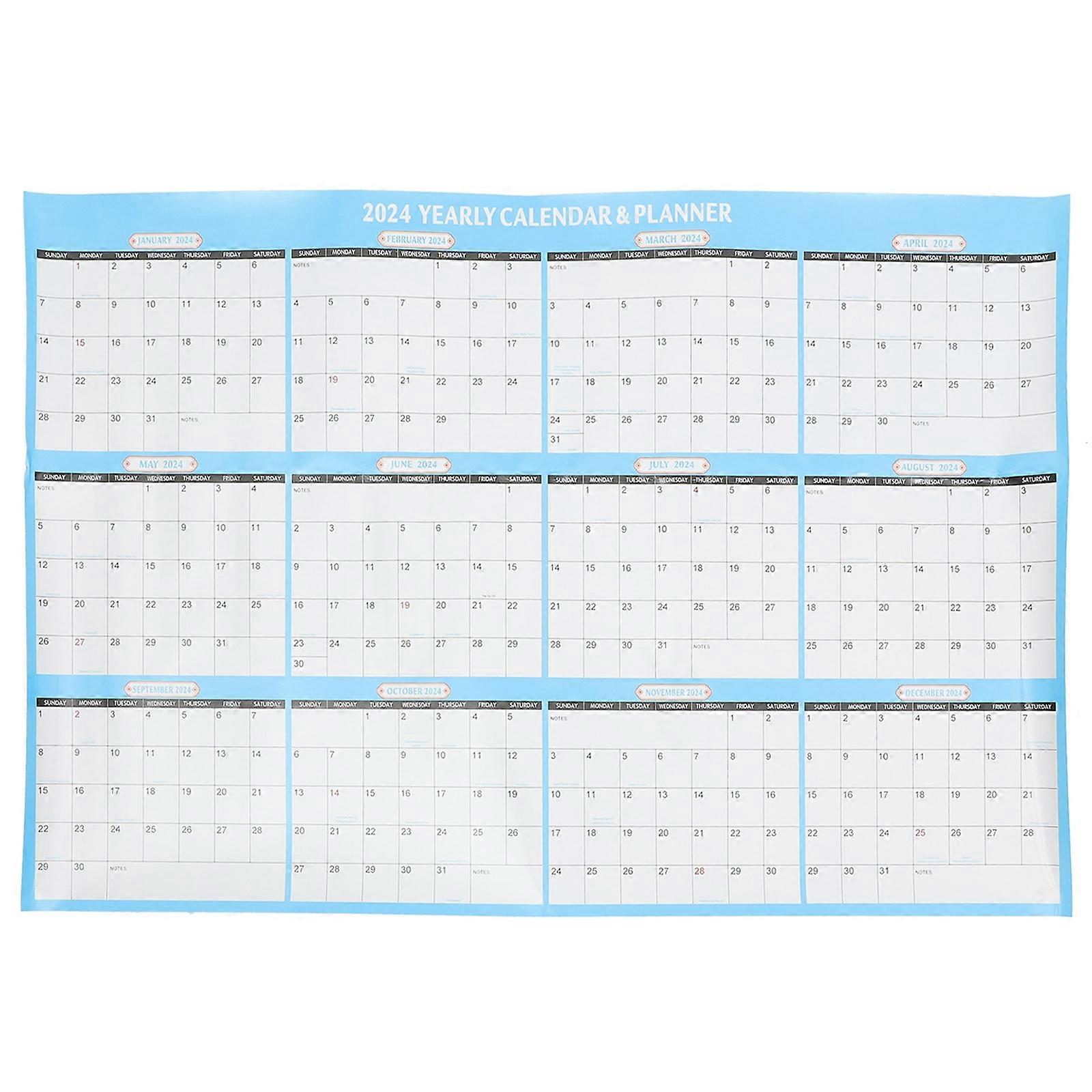 Monthly Wall Planner, Great for Notes and Reminders with Refined Finish