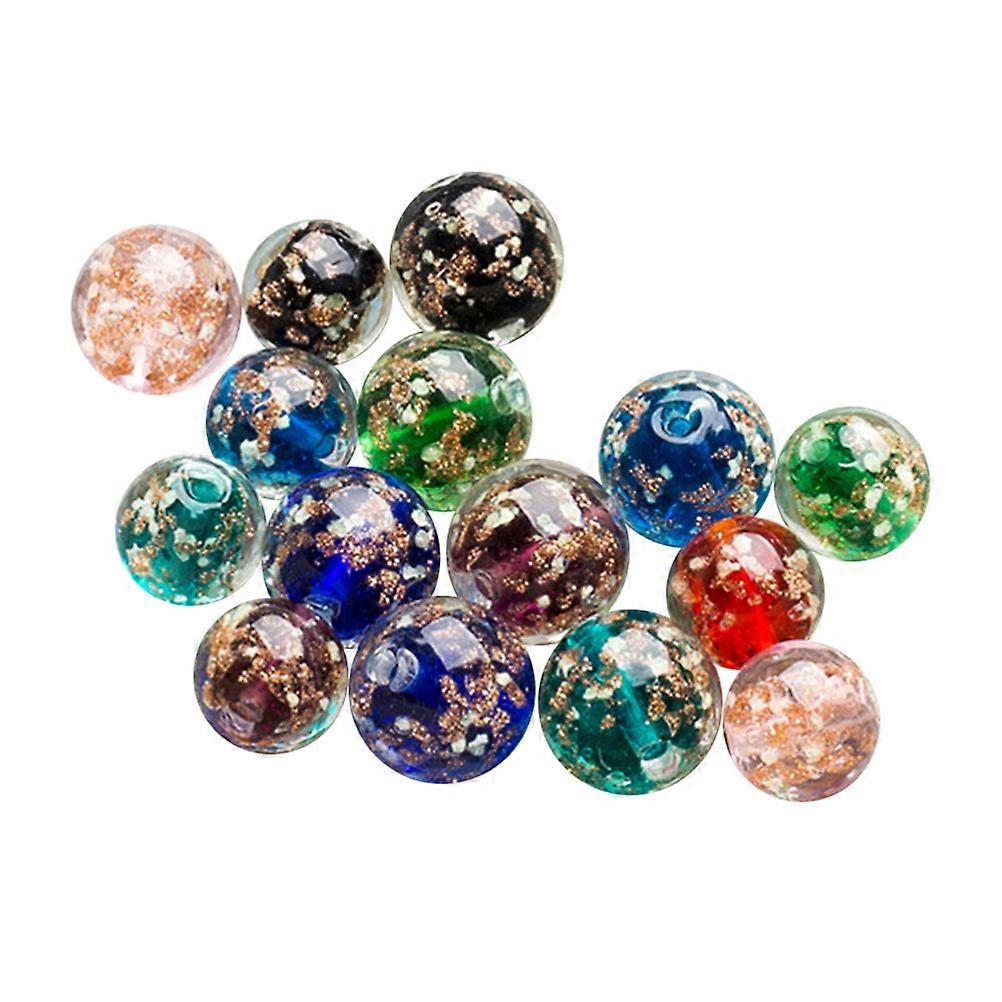 40Pcs Glow in The Dark Round Spacer Beads for DIY Craft Projects